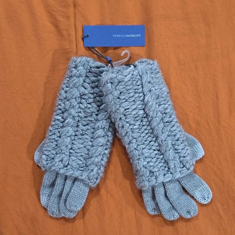 Rebecca Minkoff Cable Knit Gloves